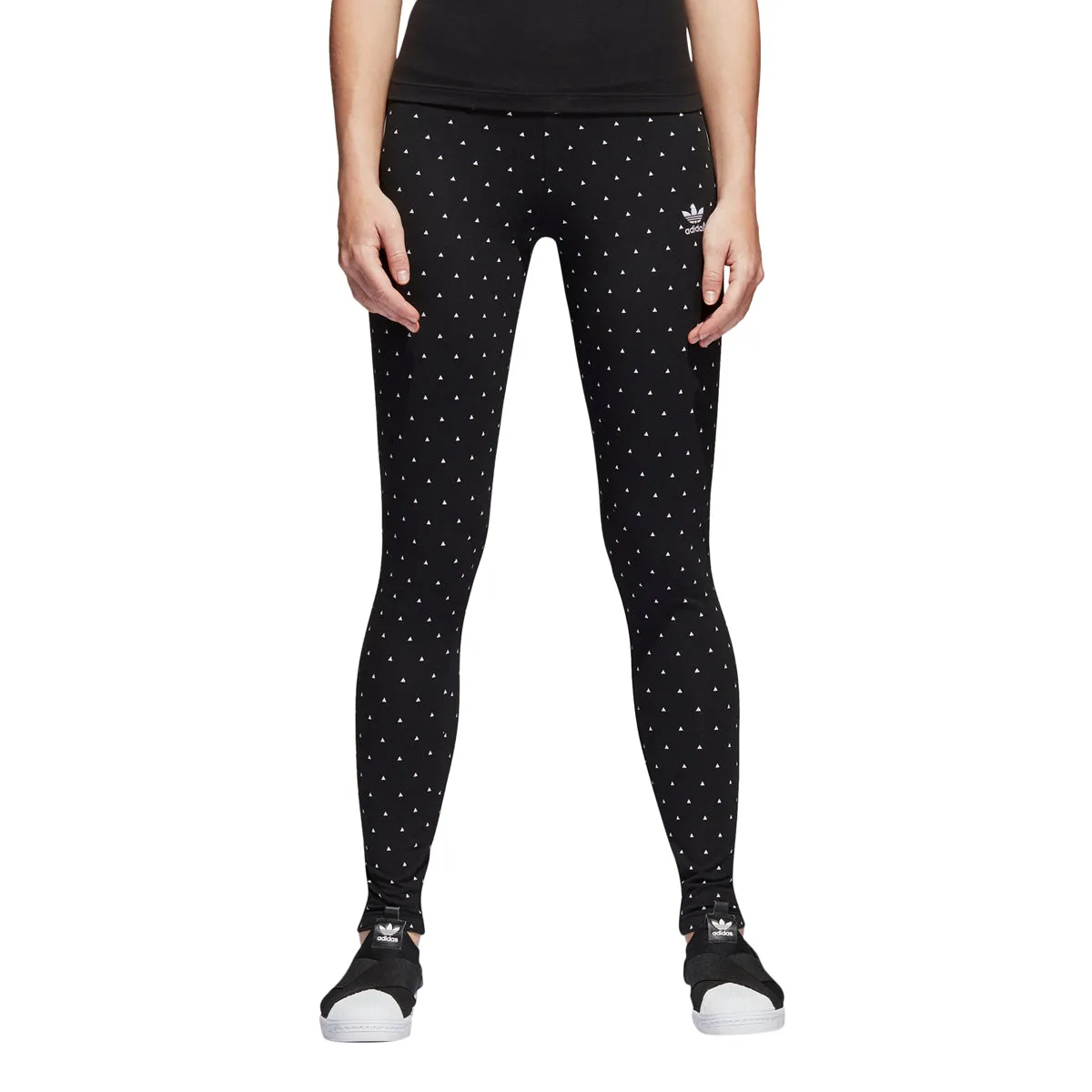 Adidas Women's Originals Pharrell Williams Hu Hiking Tights Black/White