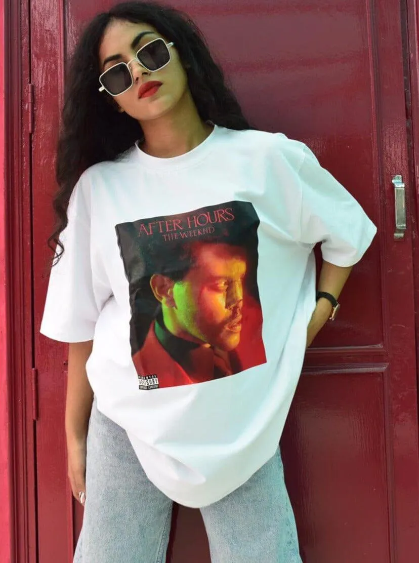 After Hours : Burger Bae Oversized Tee For Men and Women