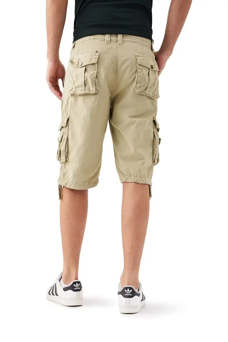 Big And Tall Cargo Shorts Below The Knee