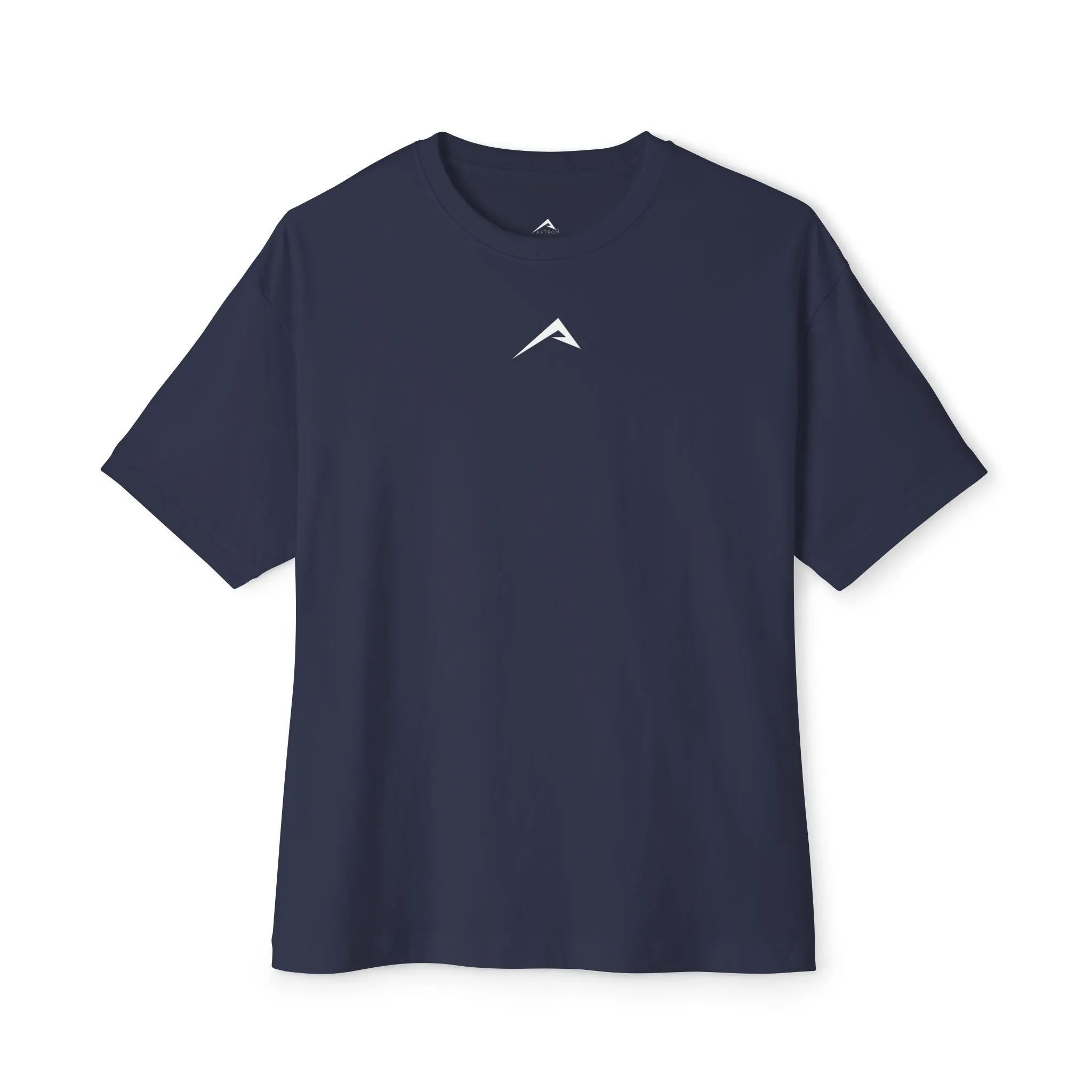 Boxy Warm-up Tee (Navy)