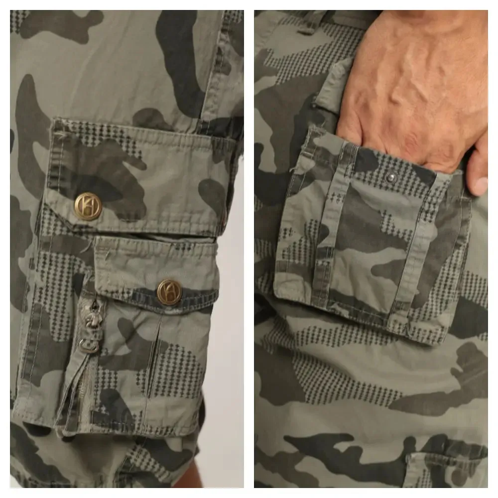 Camo Cargo Shorts For Men