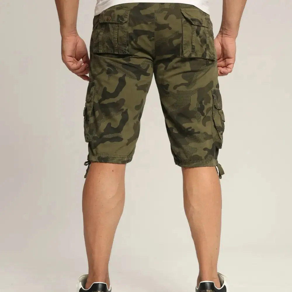 Camo Cargo Shorts For Men