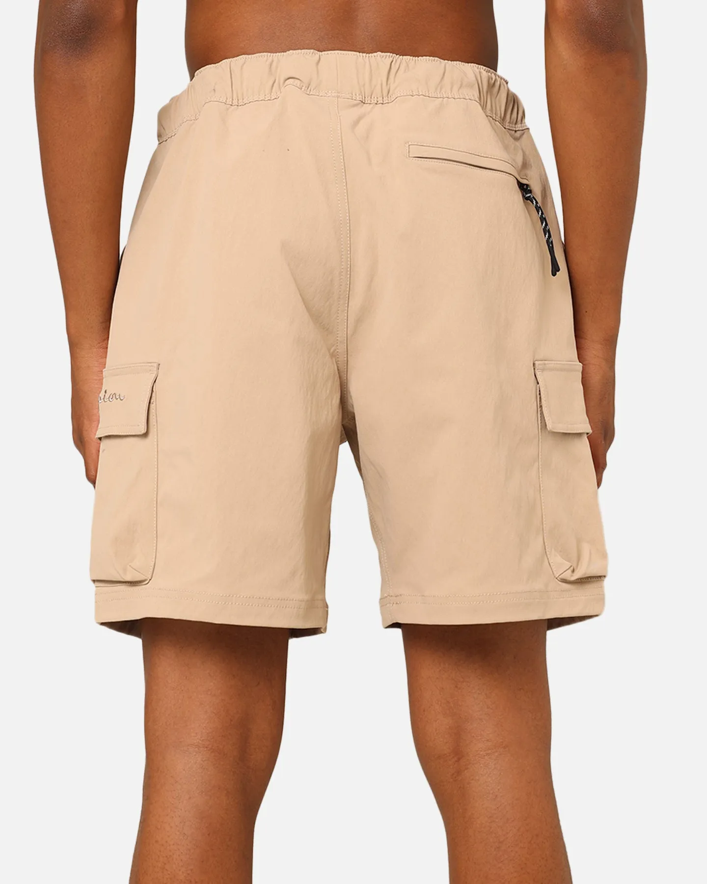 Champion Reb Script Hike Shorts Beam