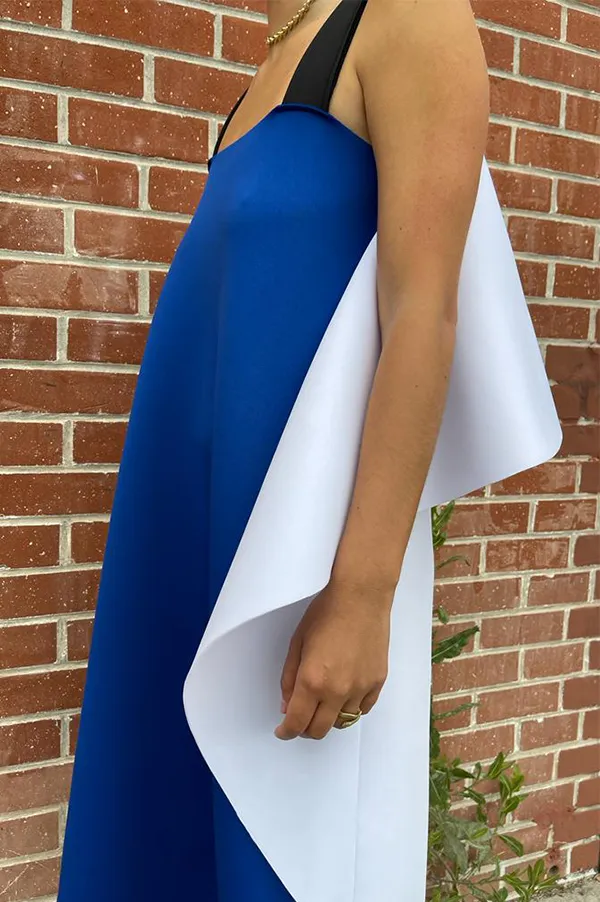 Colorblock Reversible Dress