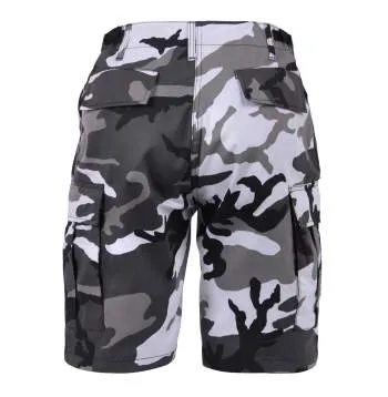 Colored Camo BDU Shorts