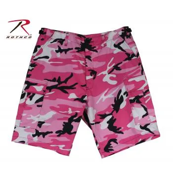 Colored Camo BDU Shorts