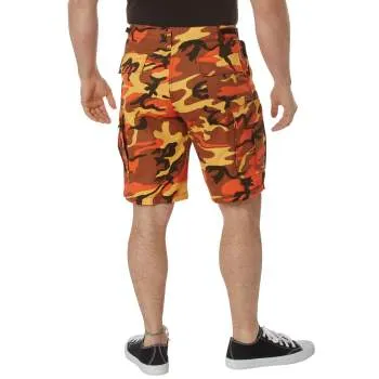 Colored Camo BDU Shorts