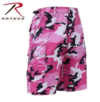 Colored Camo BDU Shorts