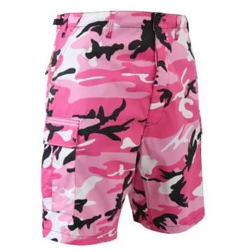 Colored Camo BDU Shorts