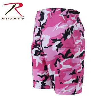 Colored Camo BDU Shorts