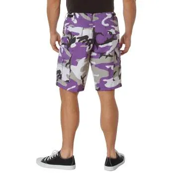 Colored Camo BDU Shorts