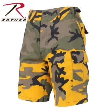 Colored Camo BDU Shorts