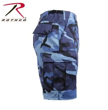 Colored Camo BDU Shorts