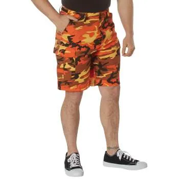 Colored Camo BDU Shorts