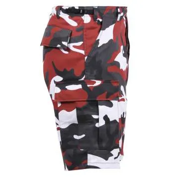 Colored Camo BDU Shorts