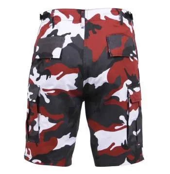 Colored Camo BDU Shorts