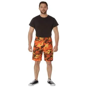 Colored Camo BDU Shorts