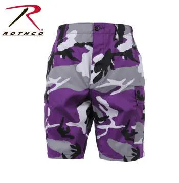 Colored Camo BDU Shorts