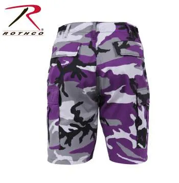 Colored Camo BDU Shorts