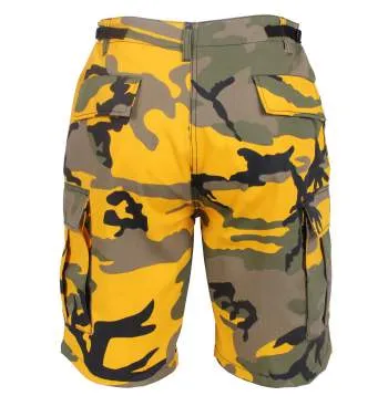 Colored Camo BDU Shorts