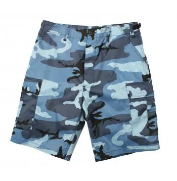 Colored Camo BDU Shorts