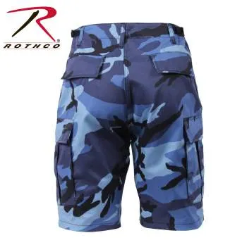 Colored Camo BDU Shorts