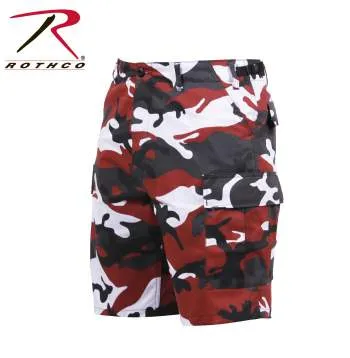 Colored Camo BDU Shorts