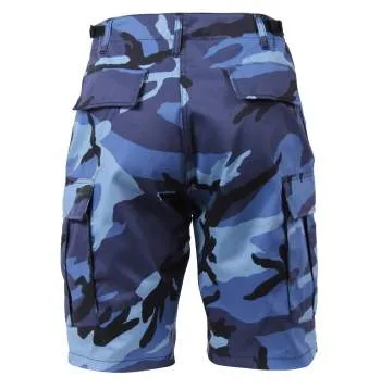 Colored Camo BDU Shorts