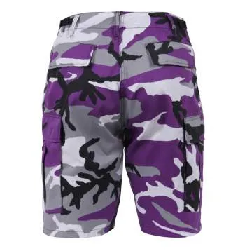 Colored Camo BDU Shorts