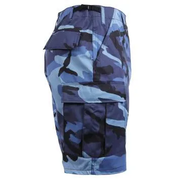 Colored Camo BDU Shorts