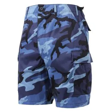 Colored Camo BDU Shorts