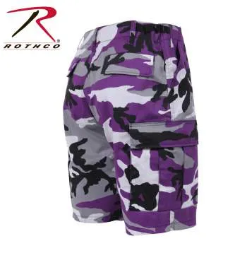 Colored Camo BDU Shorts