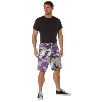 Colored Camo BDU Shorts