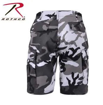 Colored Camo BDU Shorts