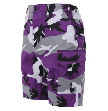 Colored Camo BDU Shorts