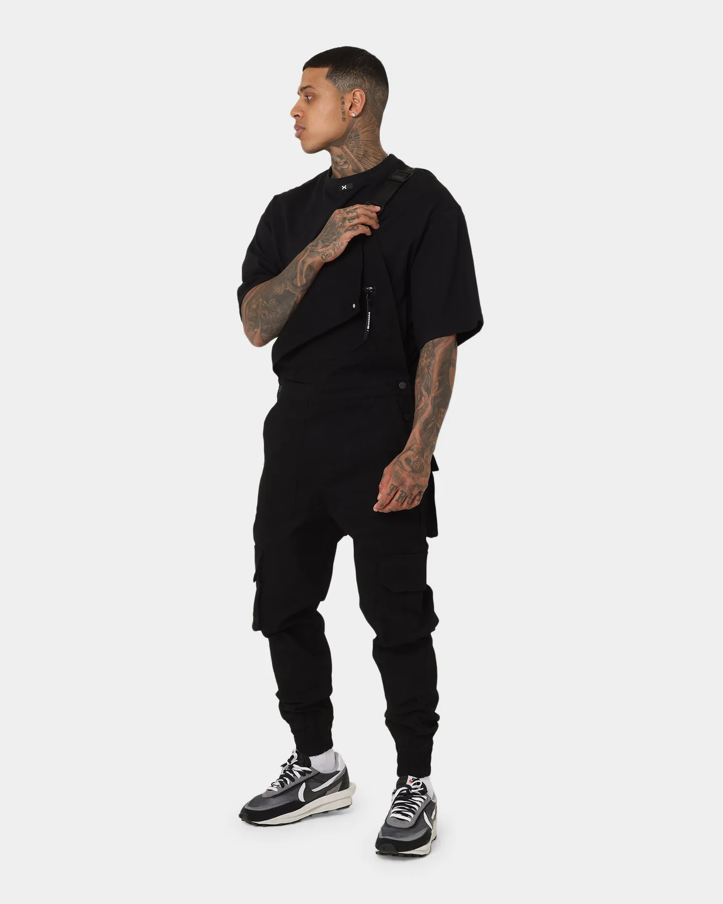 DXXMLife L-4 A Jig$aw Overalls Black