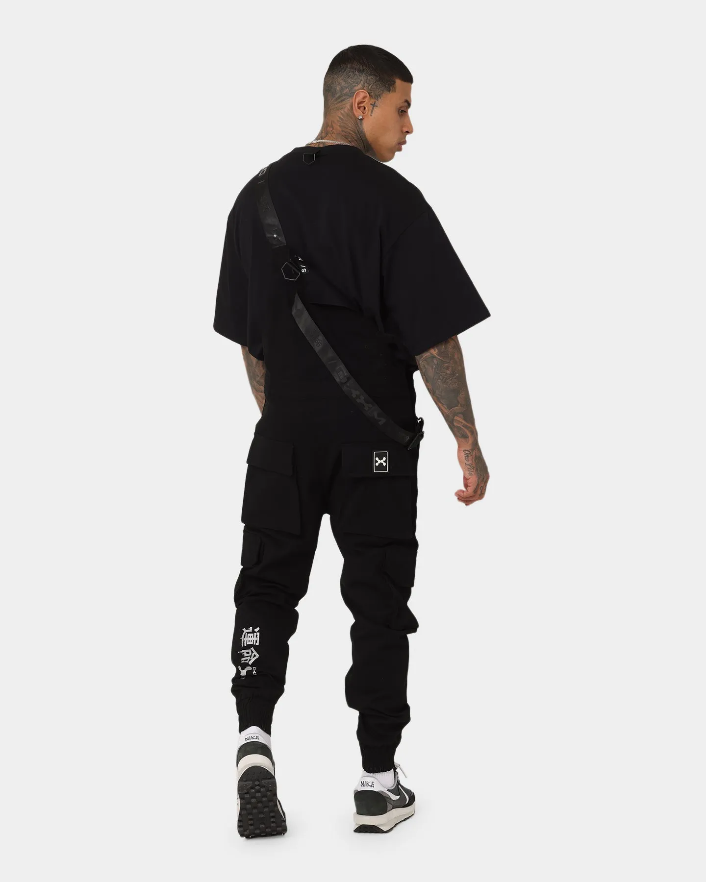 DXXMLife L-4 A Jig$aw Overalls Black