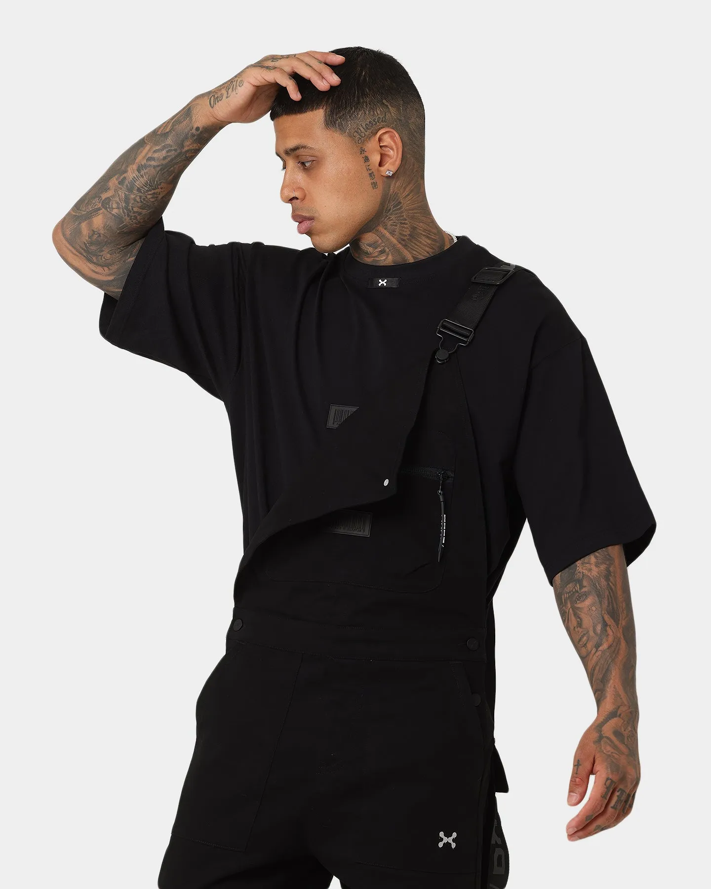 DXXMLife L-4 A Jig$aw Overalls Black