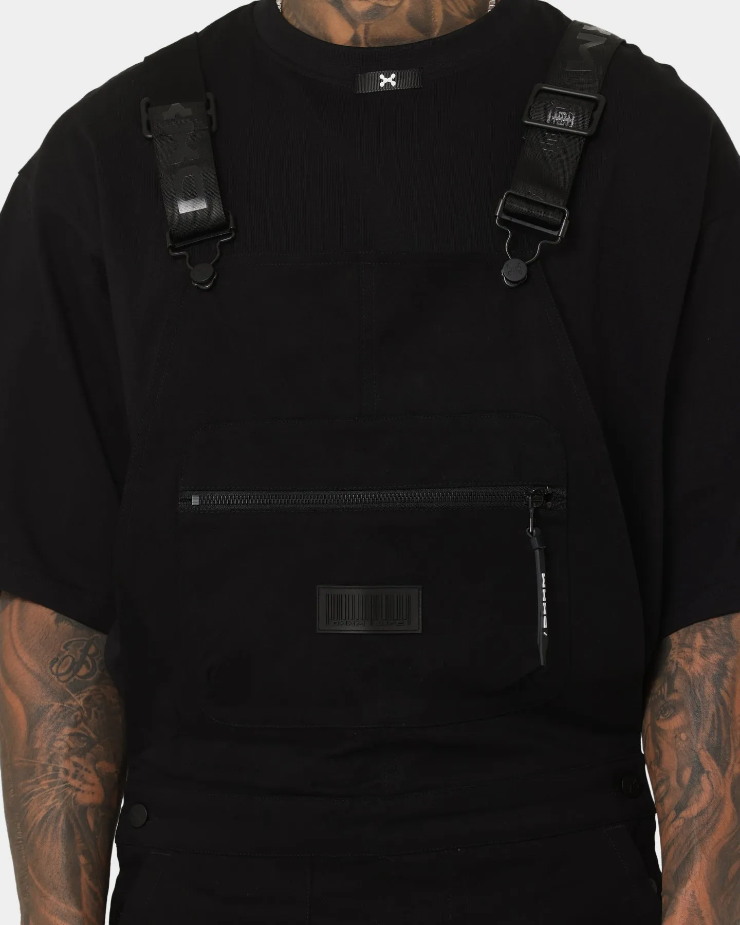 DXXMLife L-4 A Jig$aw Overalls Black