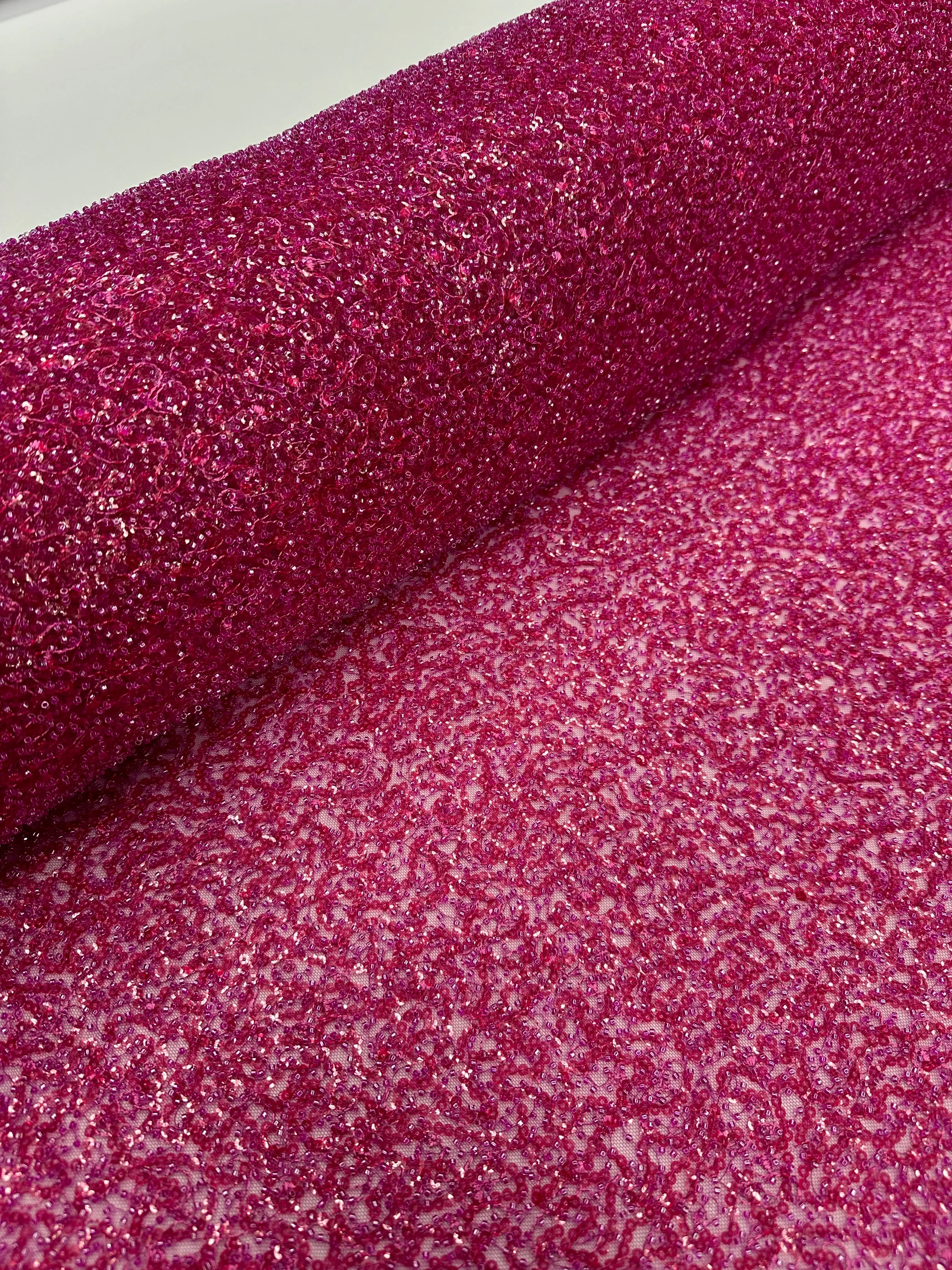 Fully Beaded - Cerise