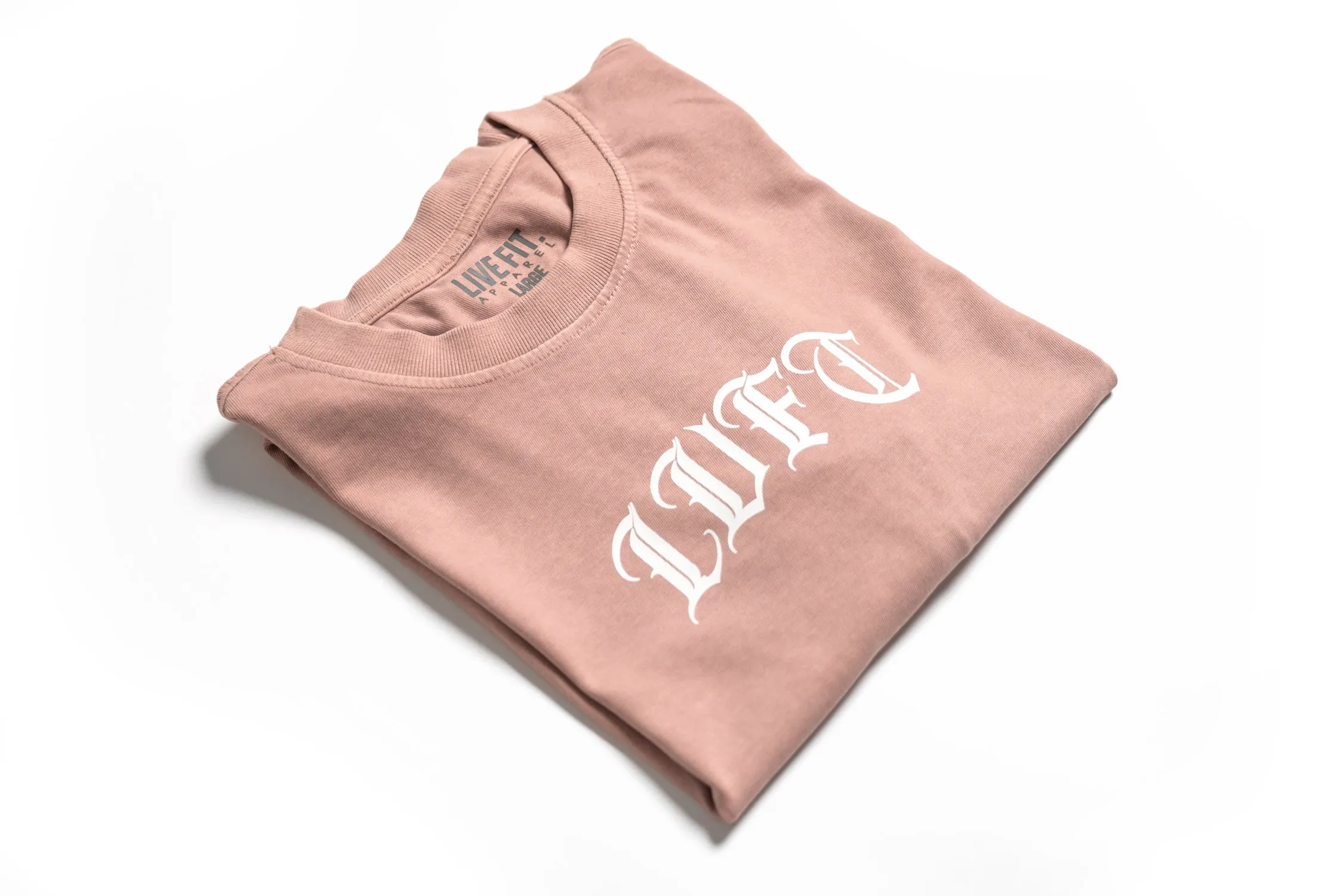 Gotham Oversized Tee - Salmon