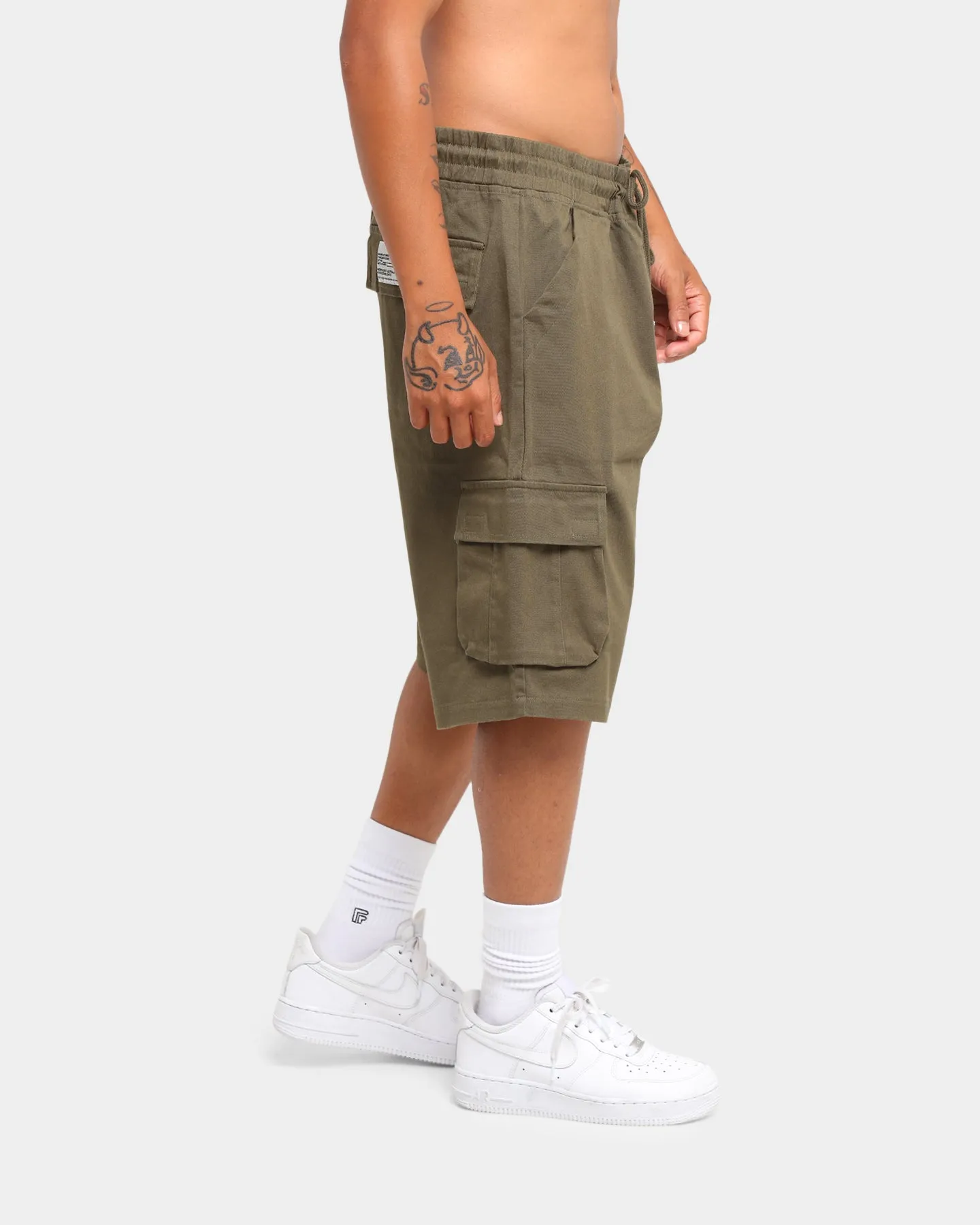 Grand Scheme Cargo Shorts Army Green