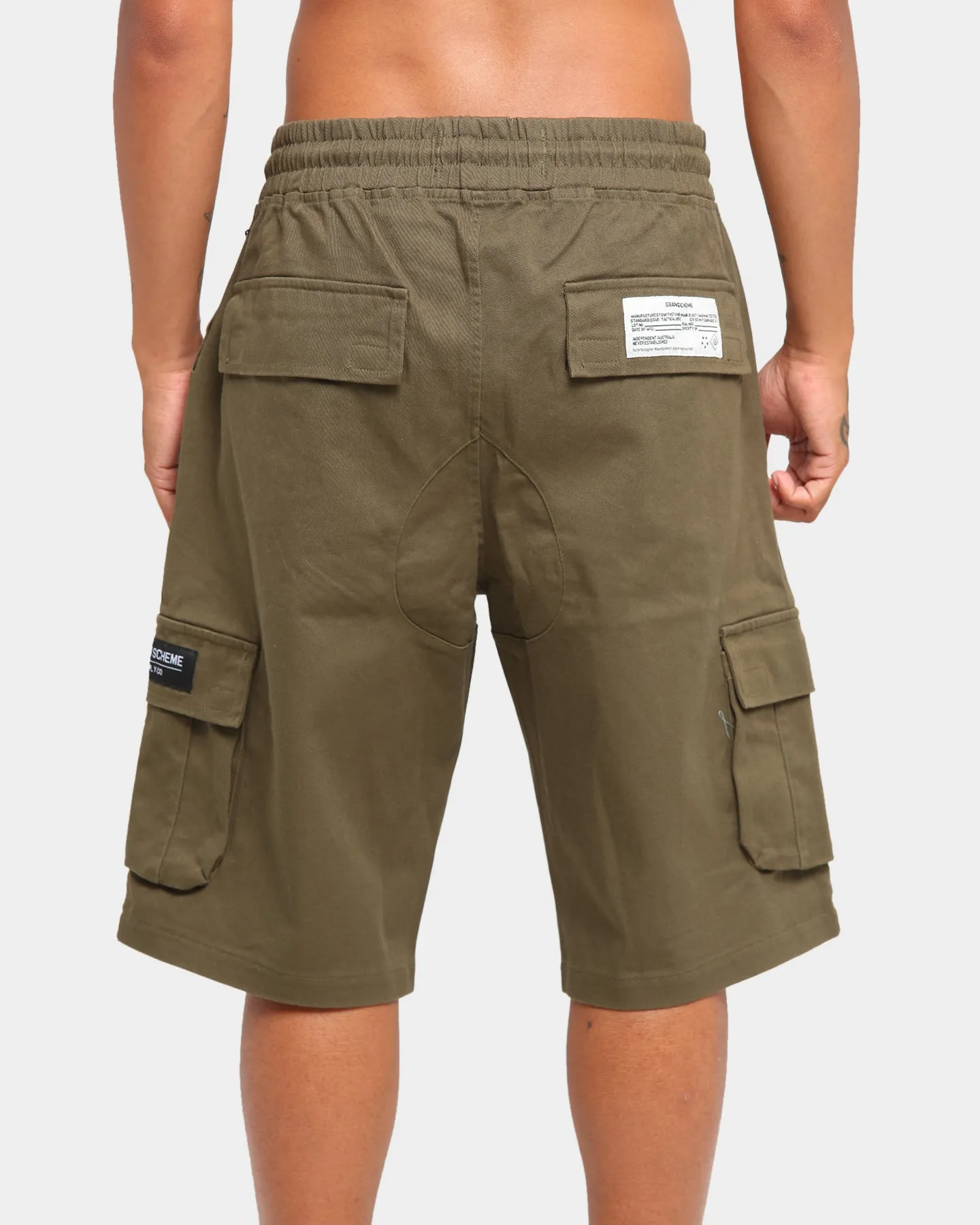 Grand Scheme Cargo Shorts Army Green