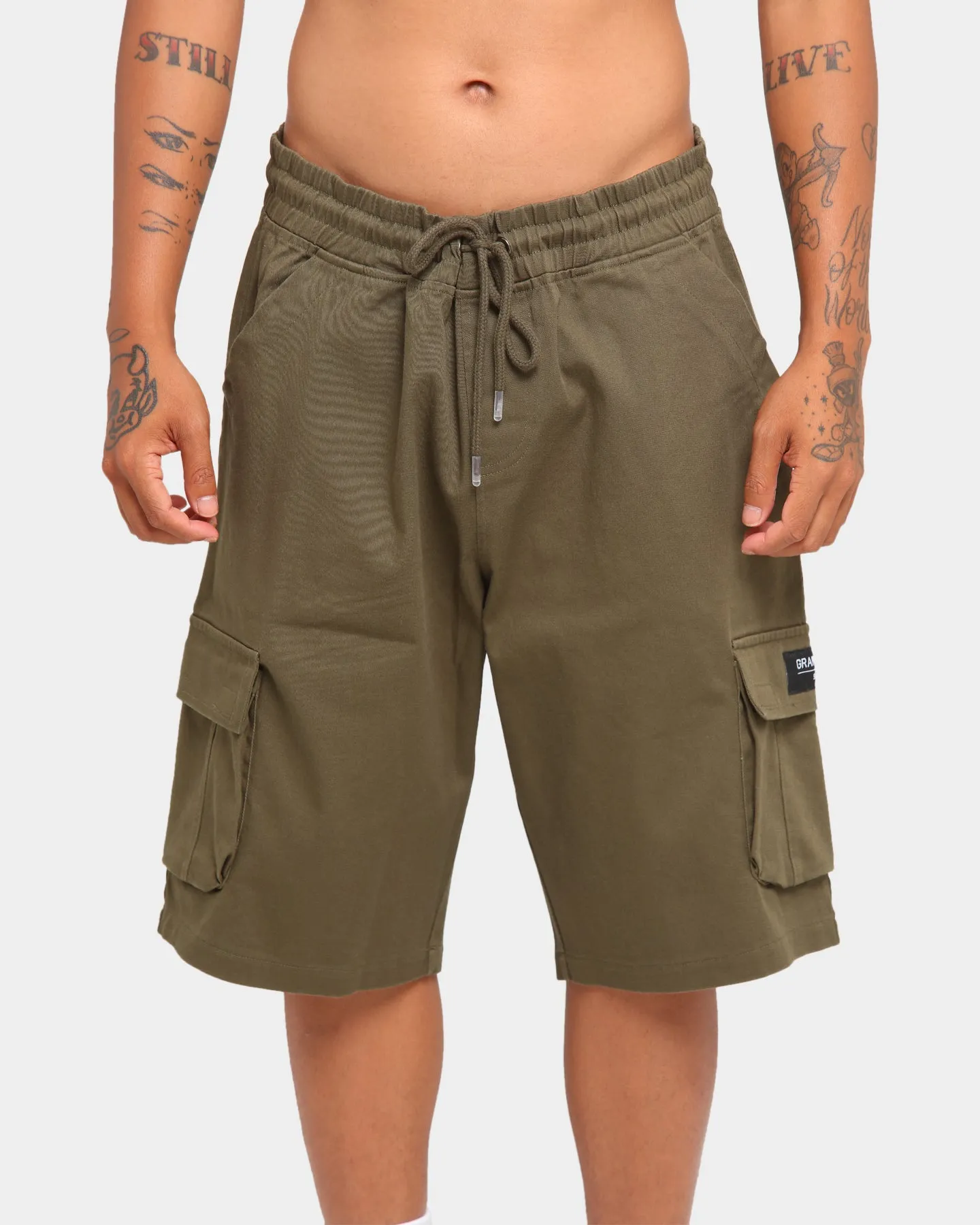 Grand Scheme Cargo Shorts Army Green