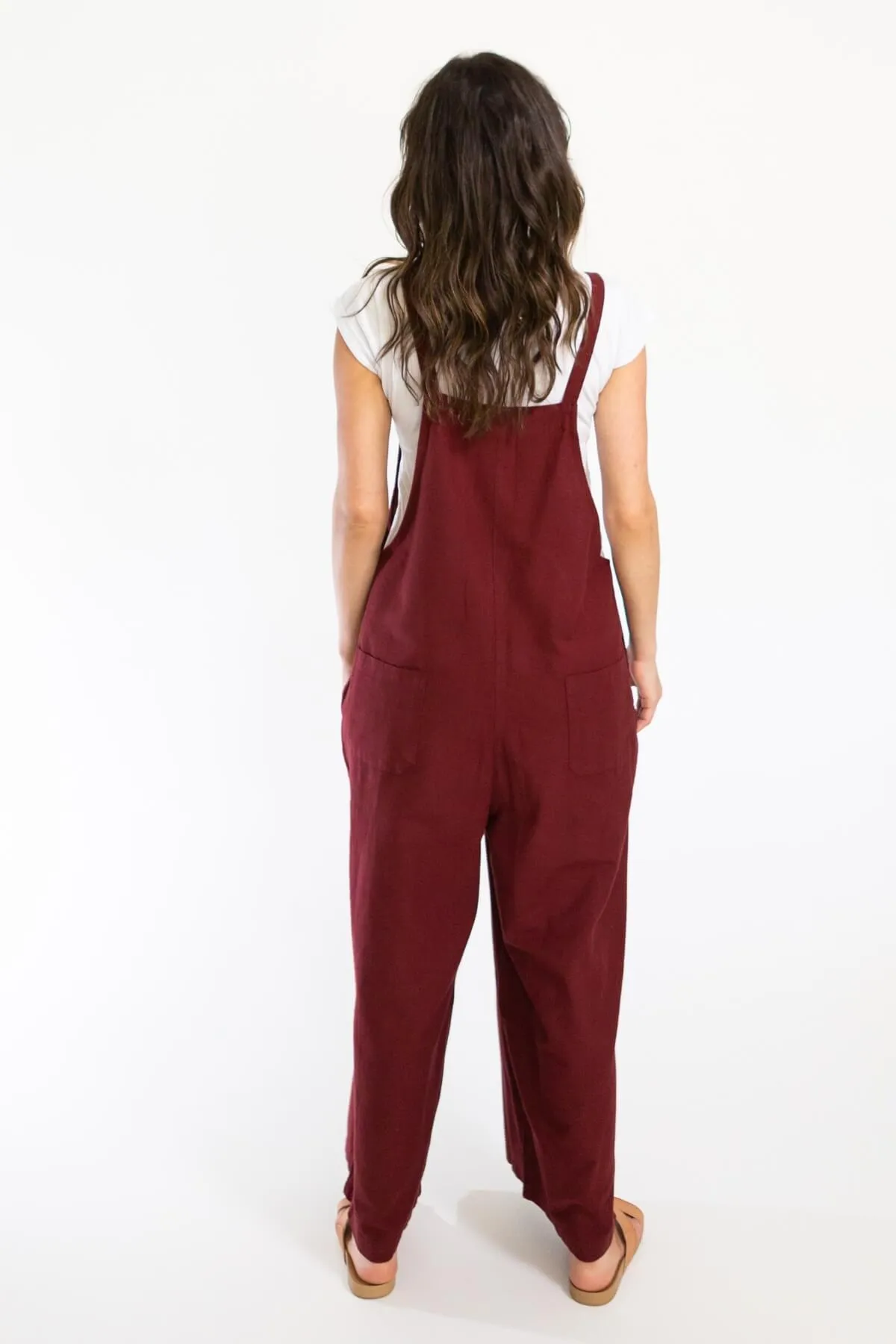 Juanita Overalls Long - Berry