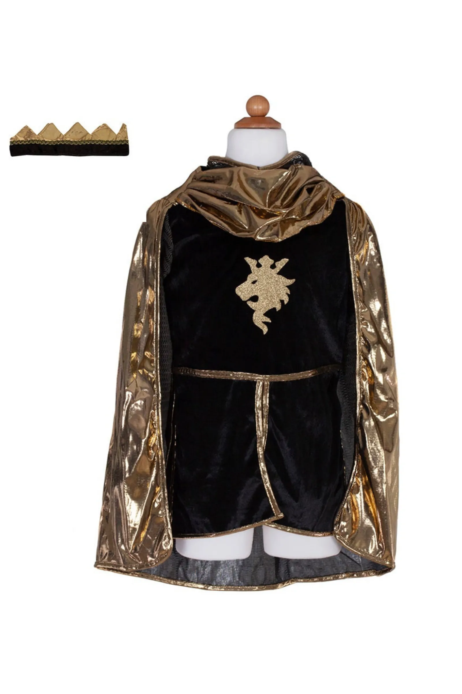 Knight Set with Tunic, Cape and Crown