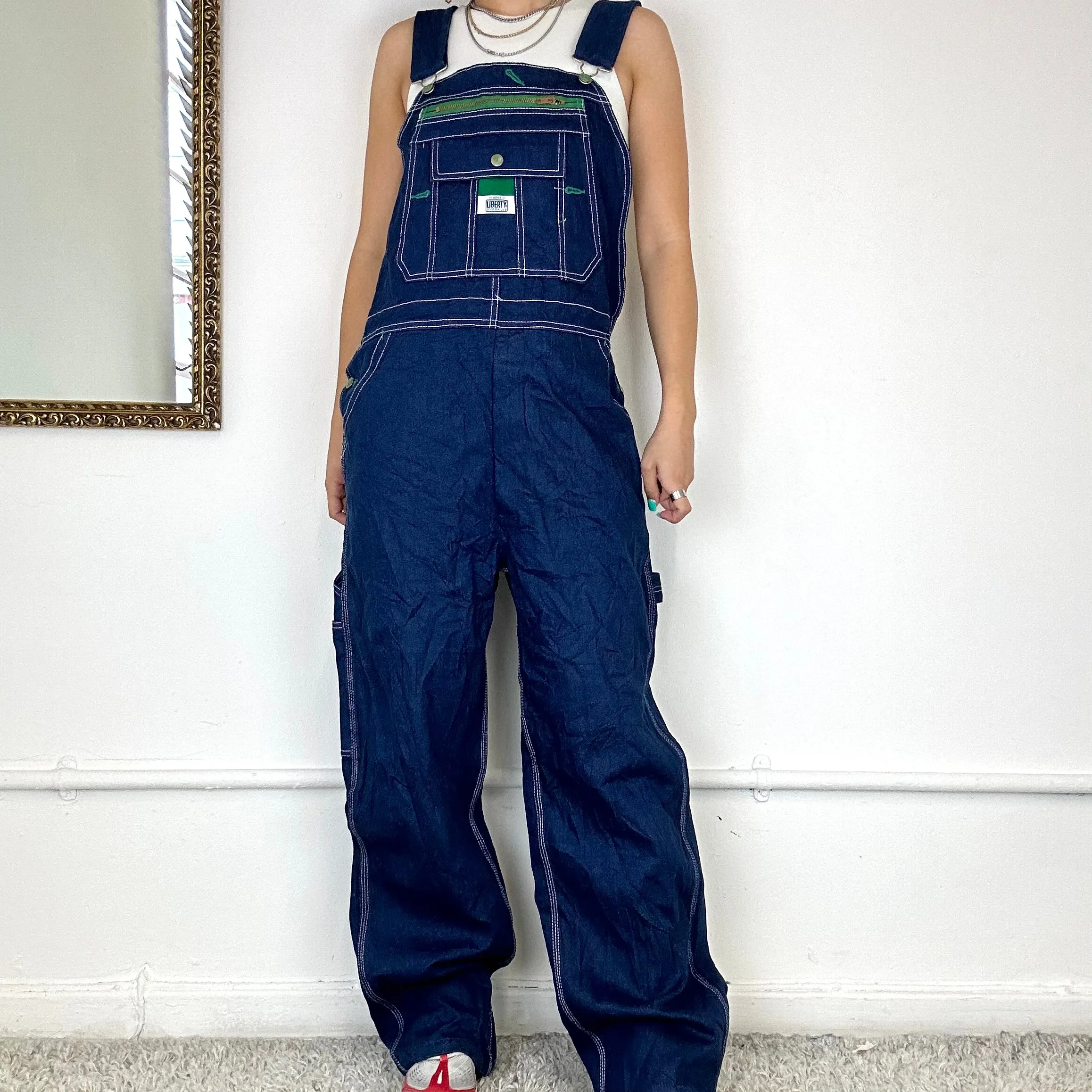 liberty denim dungarees