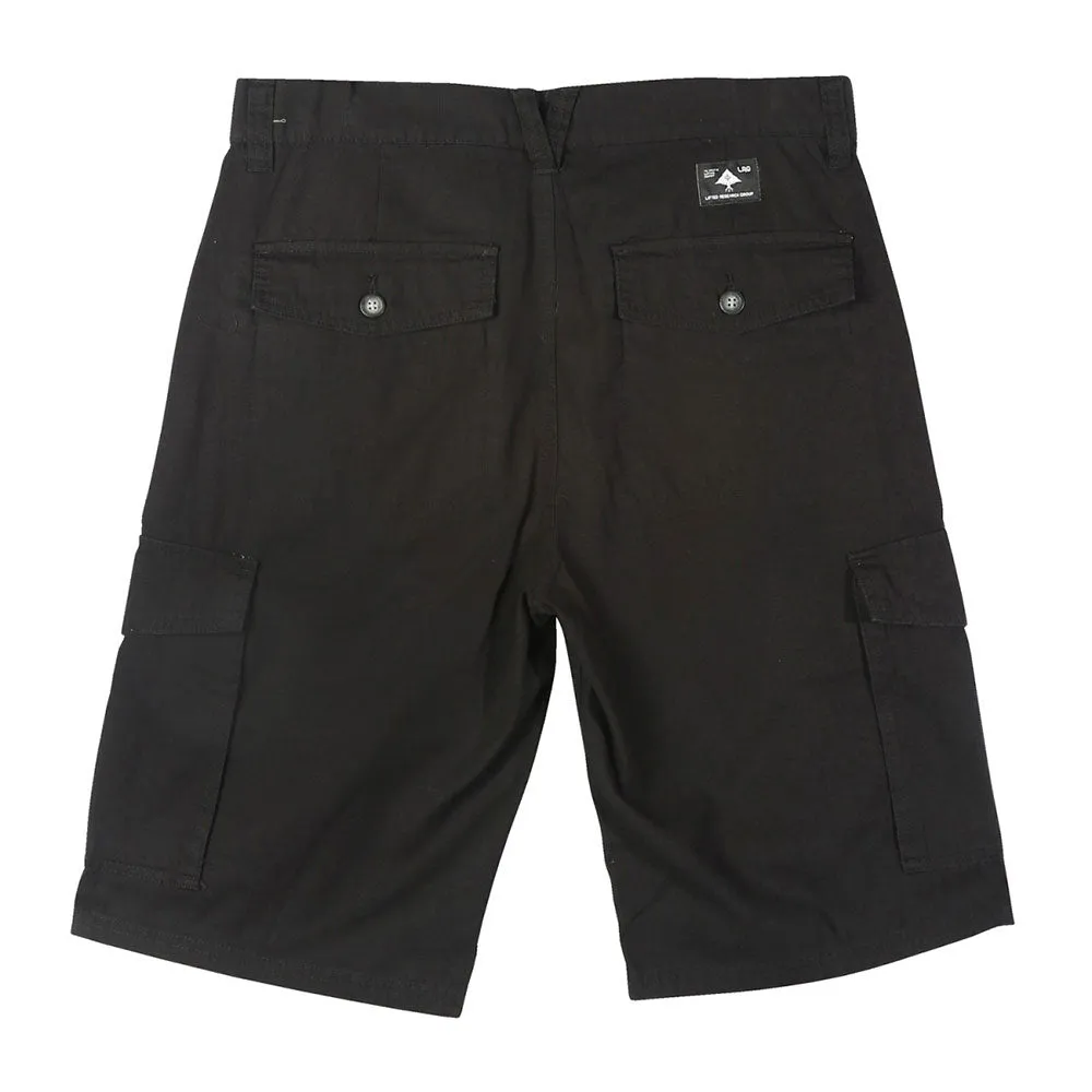 LRG RC TS Ripstop Cargo Shorts Black