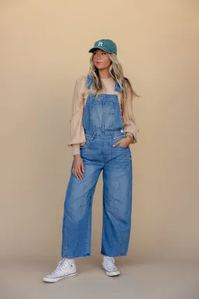 Out Of The Blue Barrel Overalls