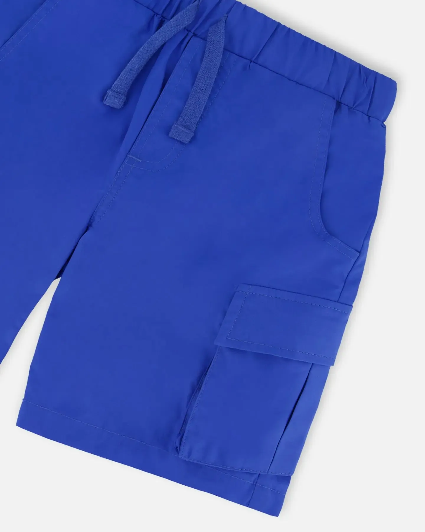 Parachute Cargo Pocket Shorts Royal Blue